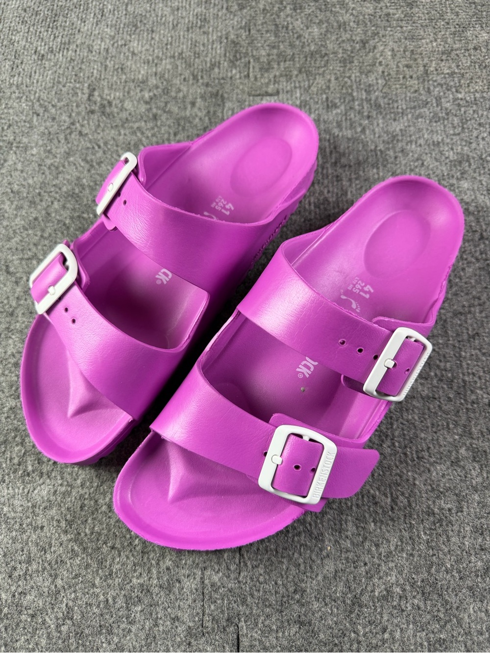 Birkenstock Arizona Eva Big Buckle Women Sandals Size 41 L10 M8 Lilac